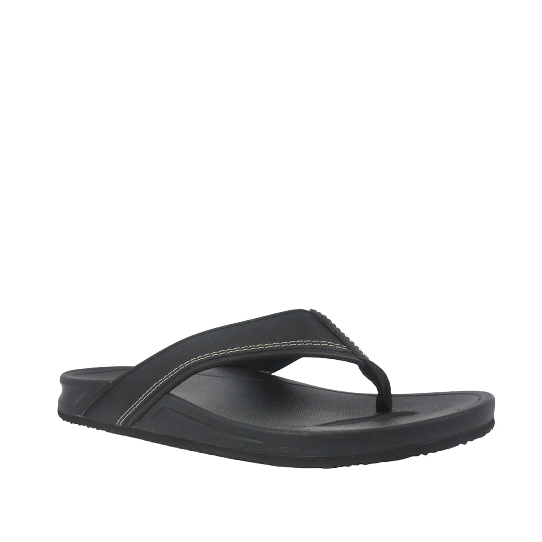 Sandalias slip on Broca para hombre color negro