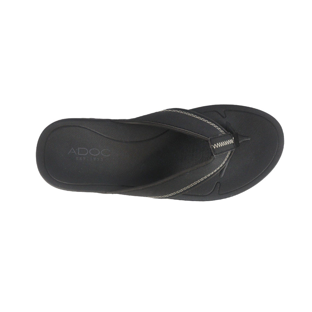 Sandalias slip on Broca para hombre color negro