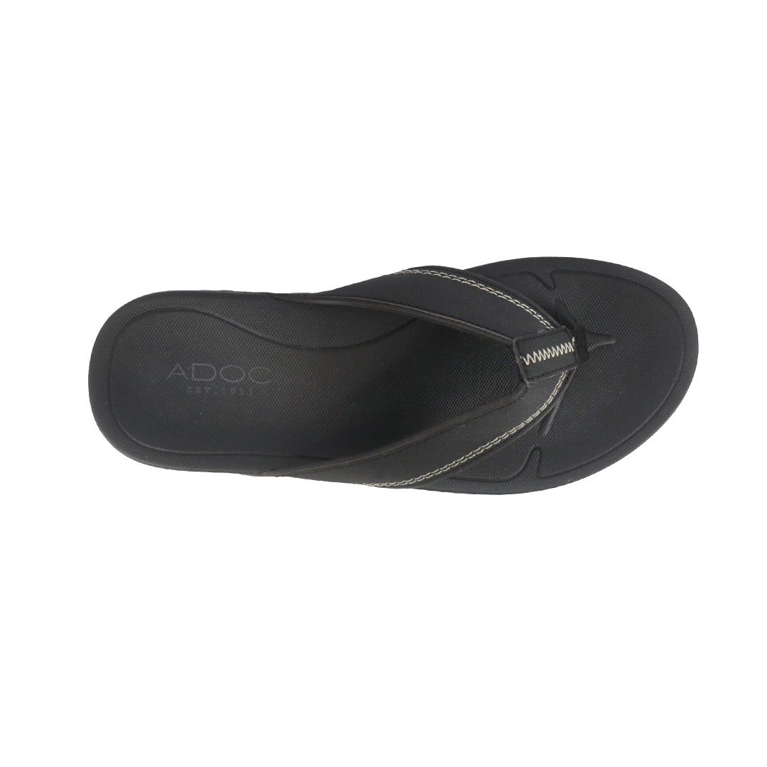 Sandalias slip on Broca para hombre color negro