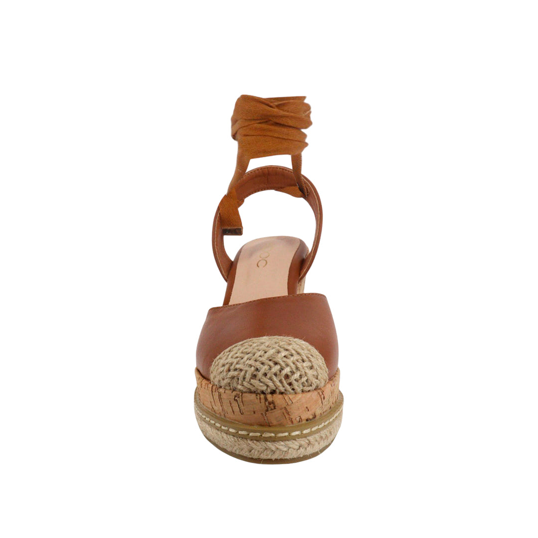Alpargatas Kaylee para mujer color tan