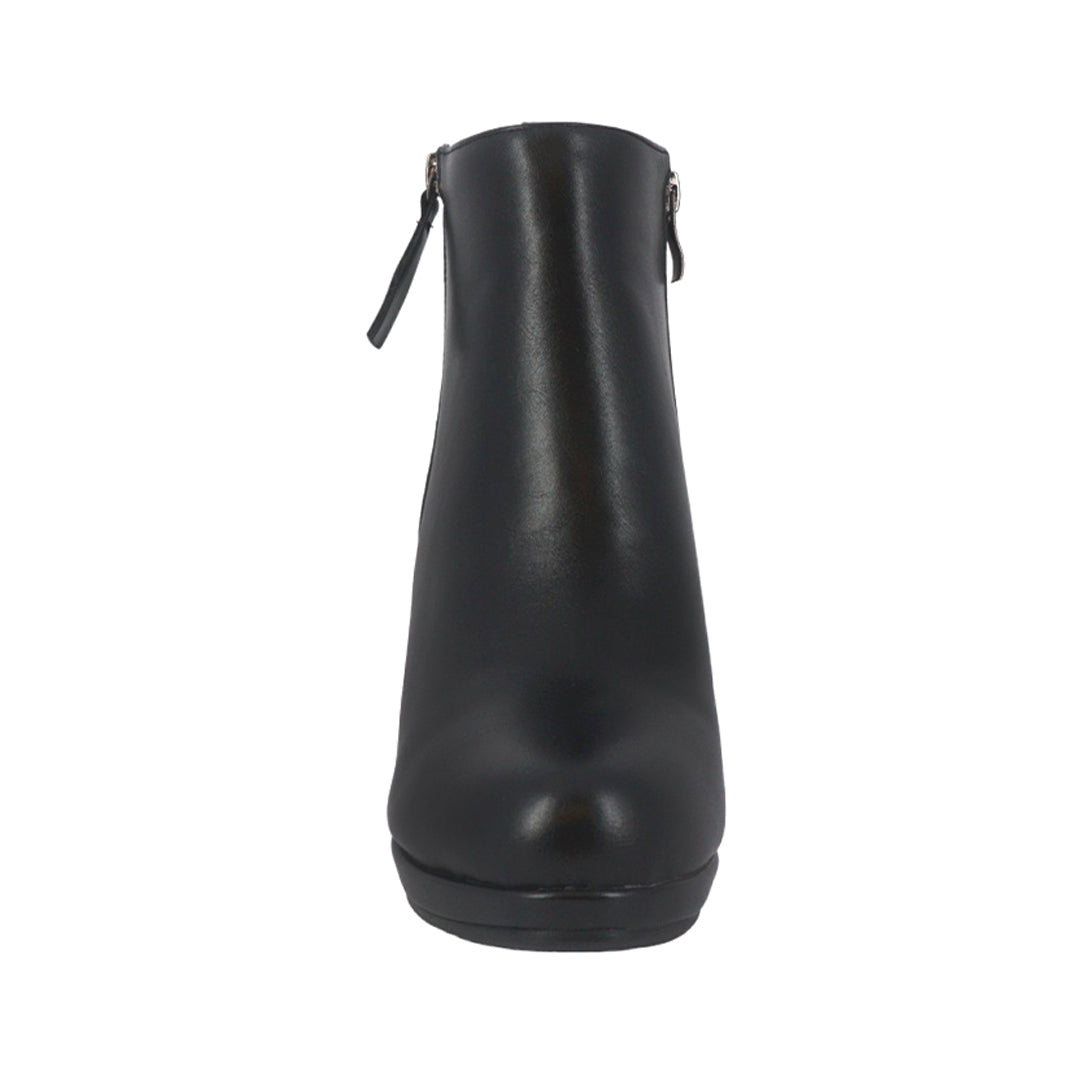 Botines de tacón Jackie para mujer color negro