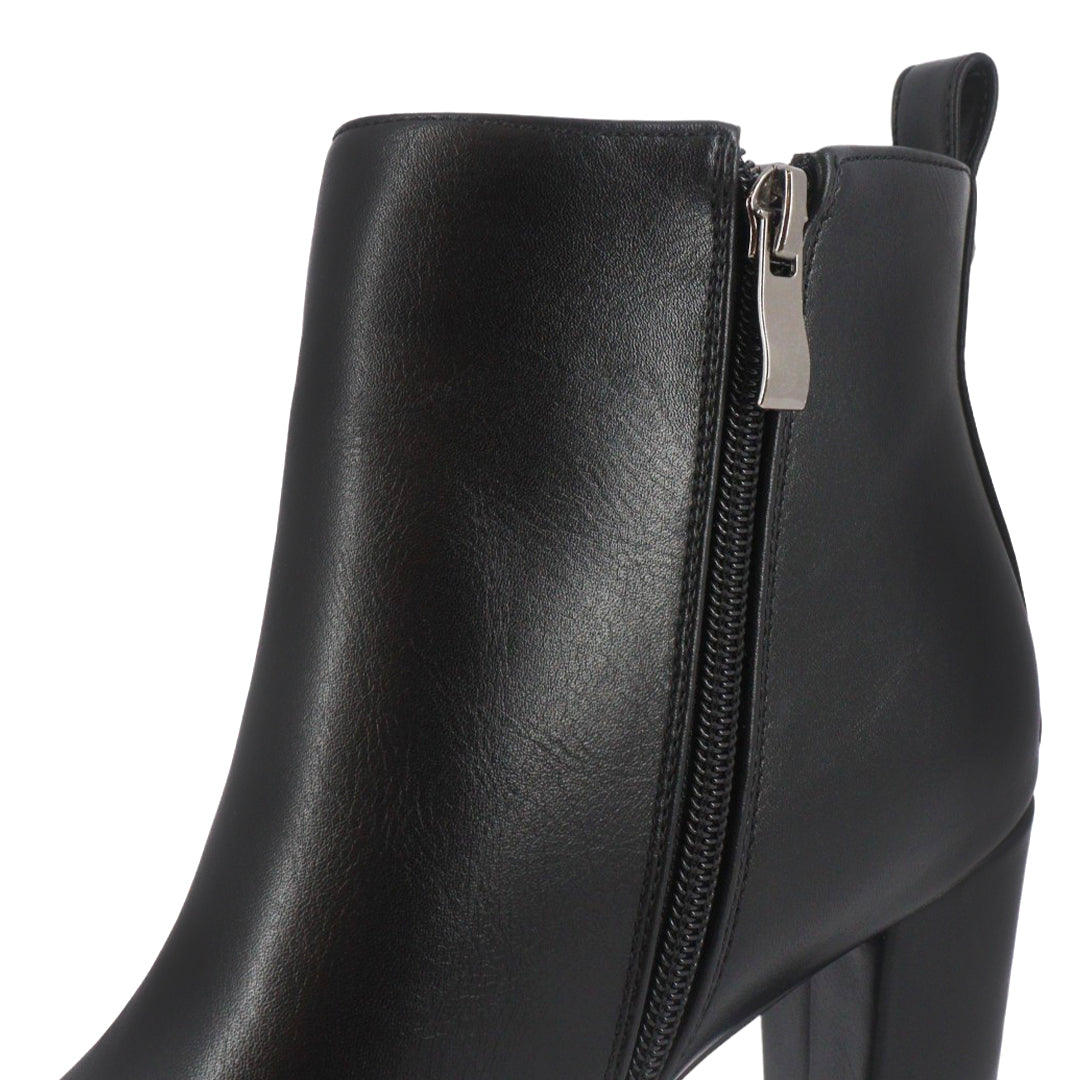 Botines de tacón Jackie para mujer color negro