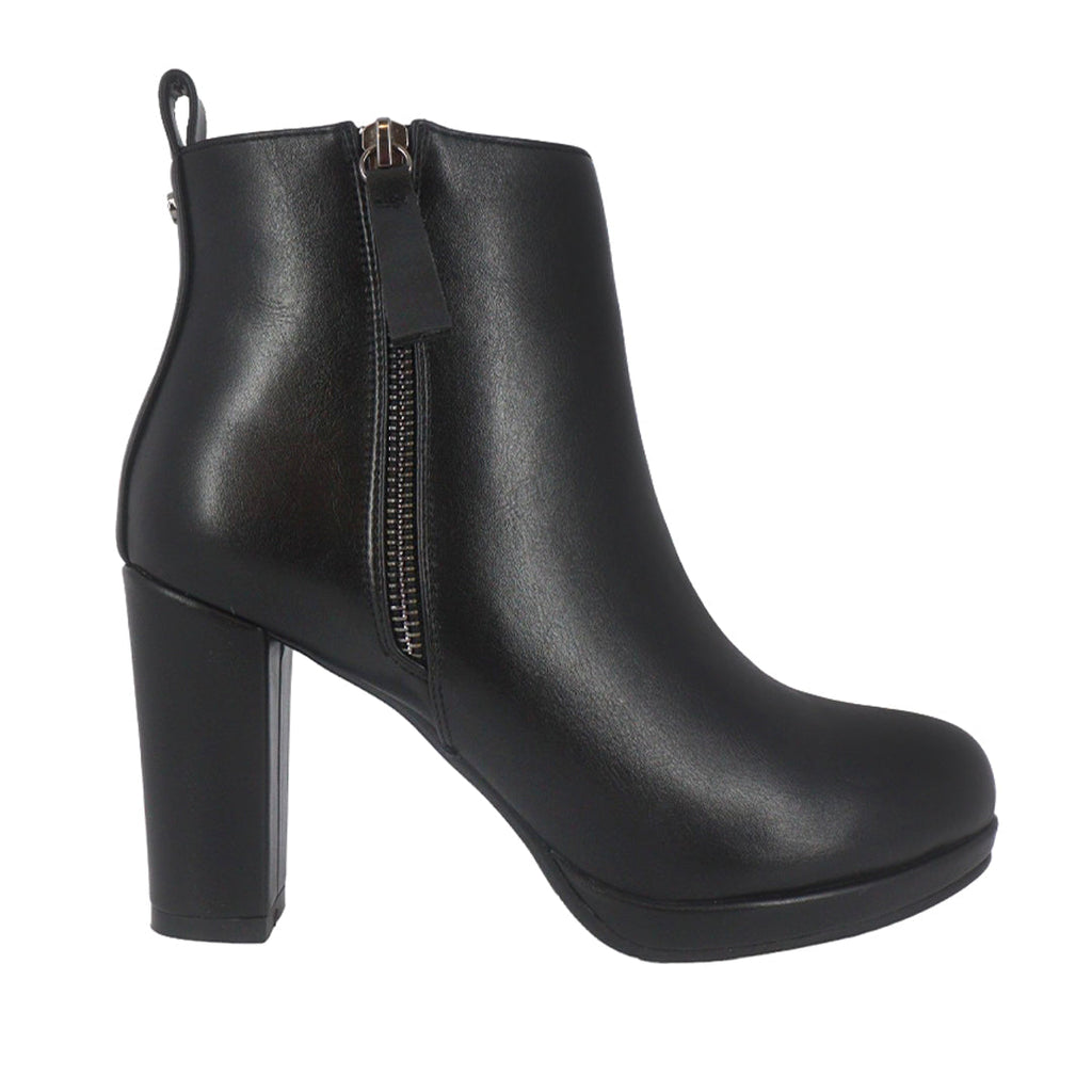 Botines de tacón Jackie para mujer color negro