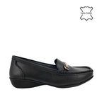 Mocasines Ena para mujer color negro