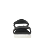 Sandalias de cuña Pamela para mujer color negro