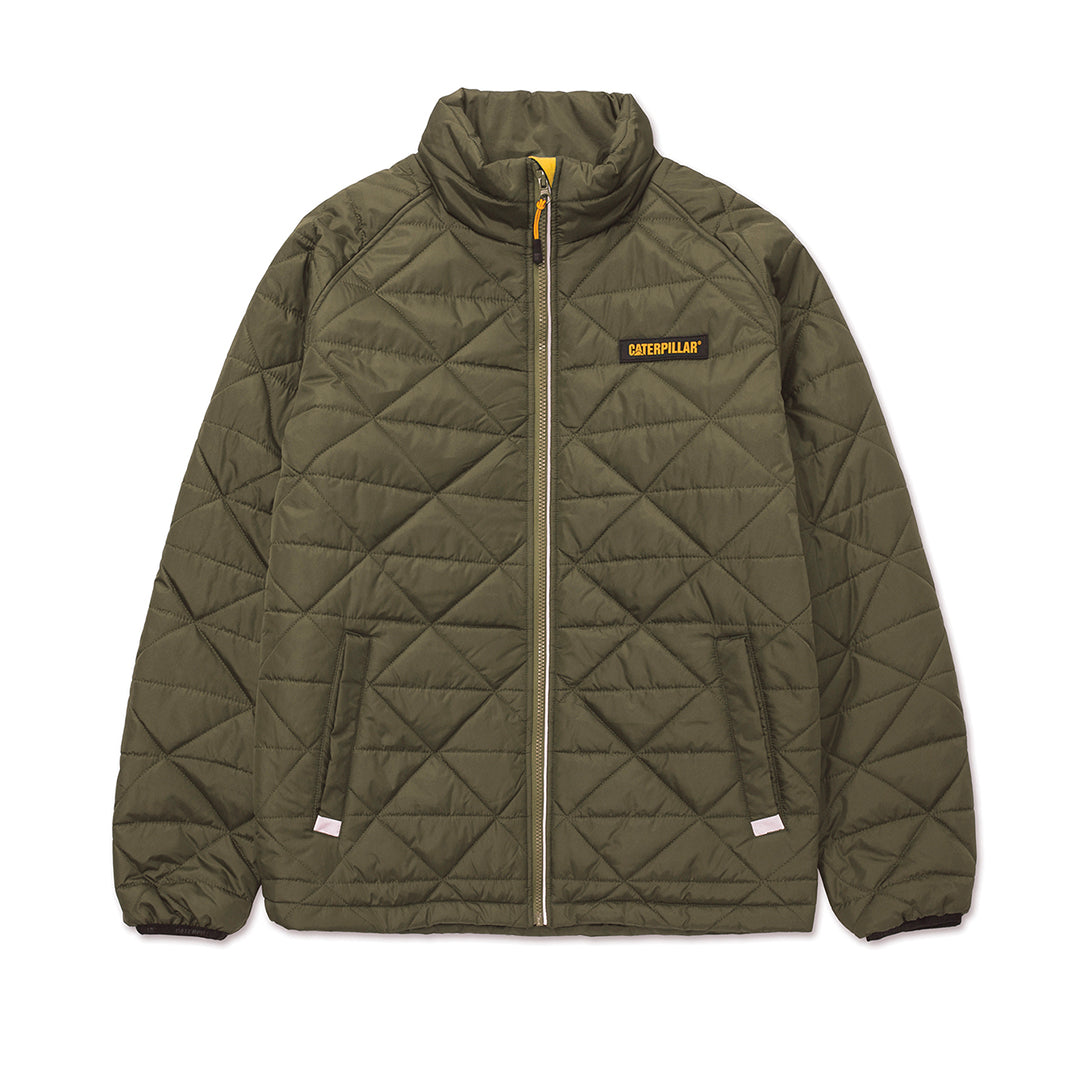 Jacket Insulated Quilted para hombre color olivo