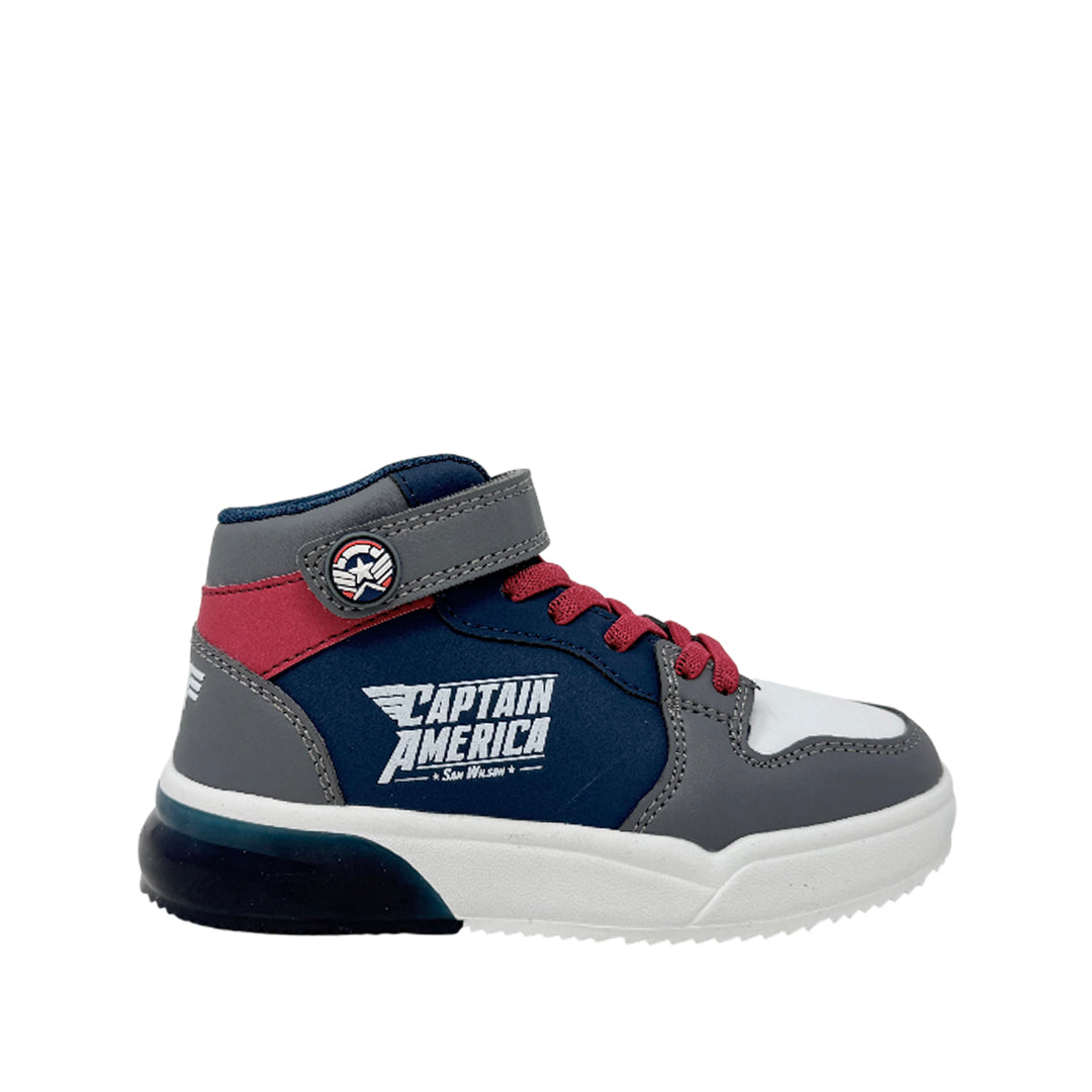 Sneakers tipo botín Capitan para niño color navy