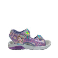 Sandalias Frozen para niña color morado
