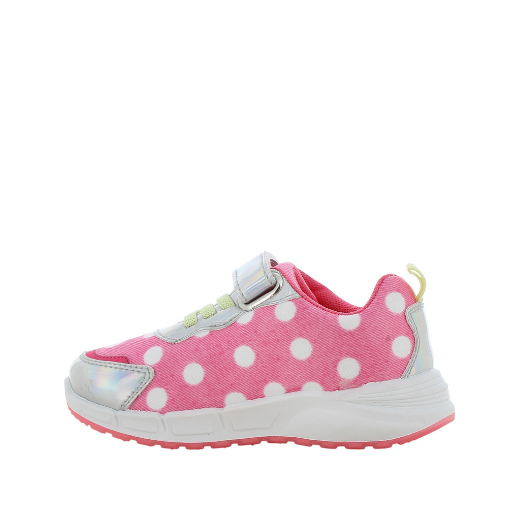 Tennis Minnie para niña color rosado