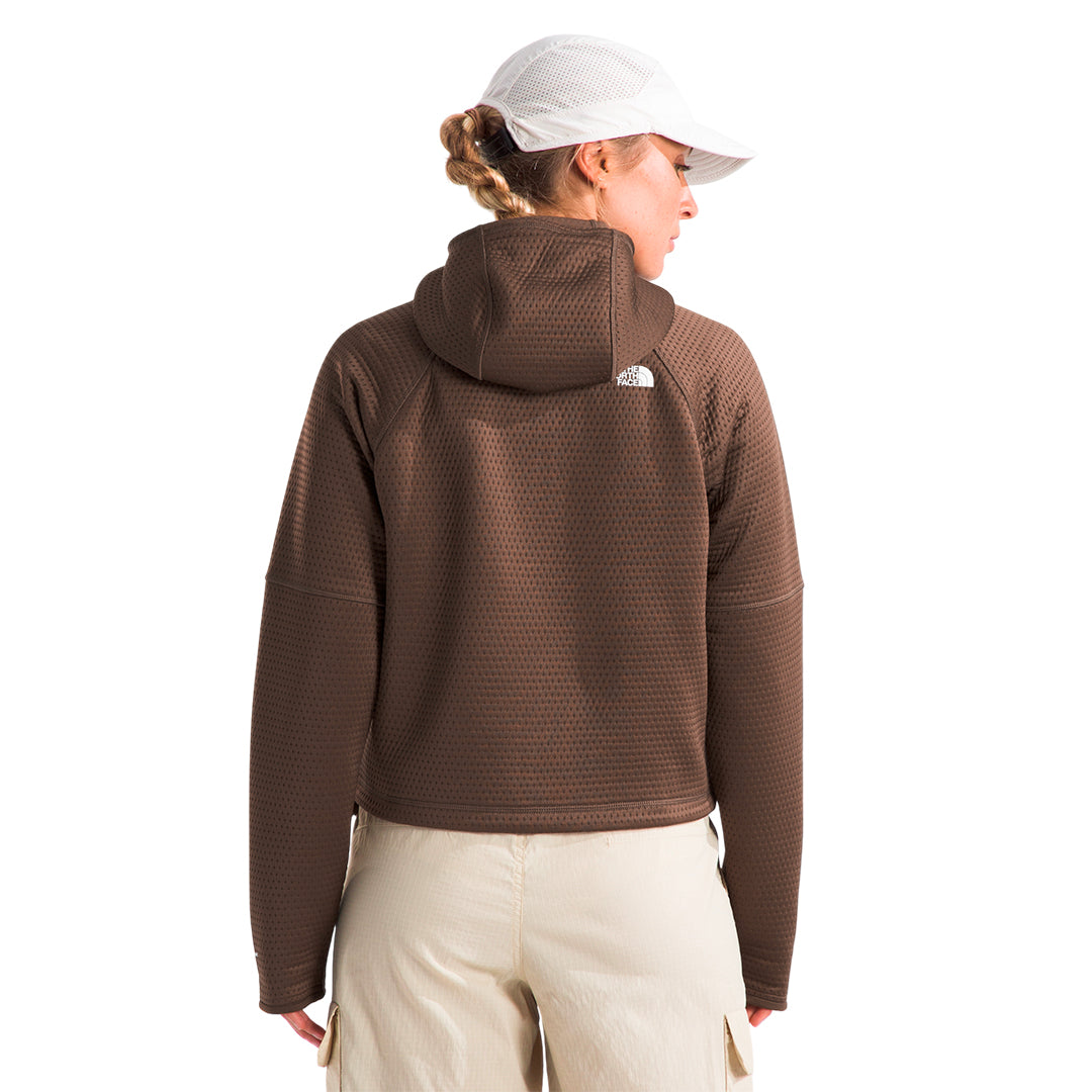 CHAQUETA TÉRMICA DOTKNIT PARA MUJER COLOR CAFE