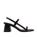 Sandalias de tacón Ofelia para mujer color negro
