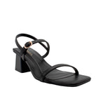 Sandalias de tacón Ofelia para mujer color negro