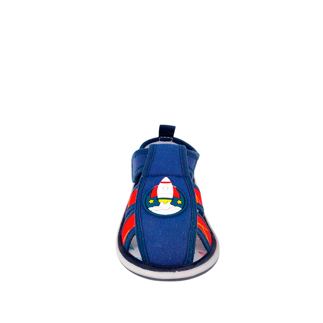 Canvas Marco para niño color denim