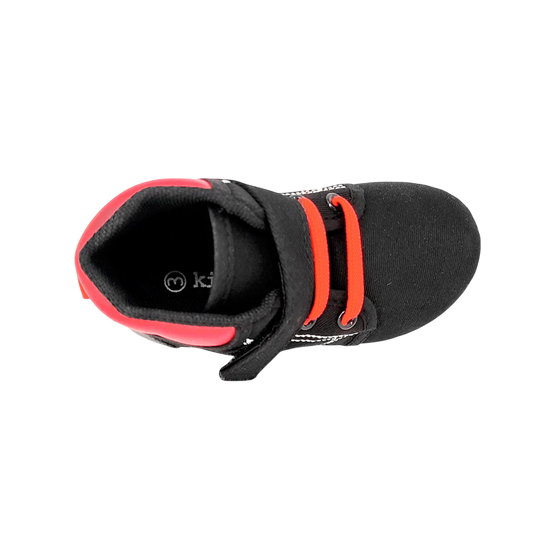 Canvas Ronie para niño color negro