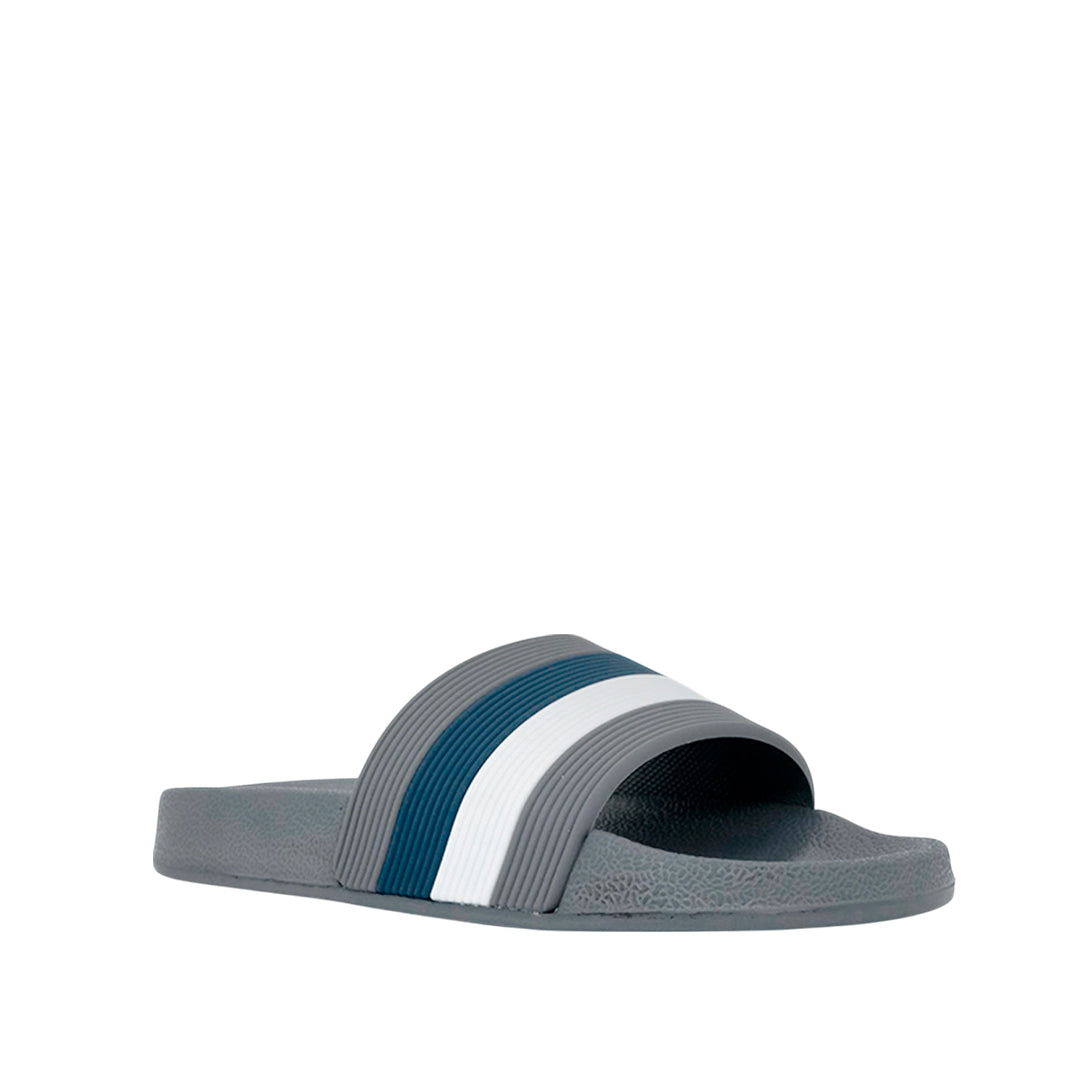 Sandalias flats Gianluca para niño color gris