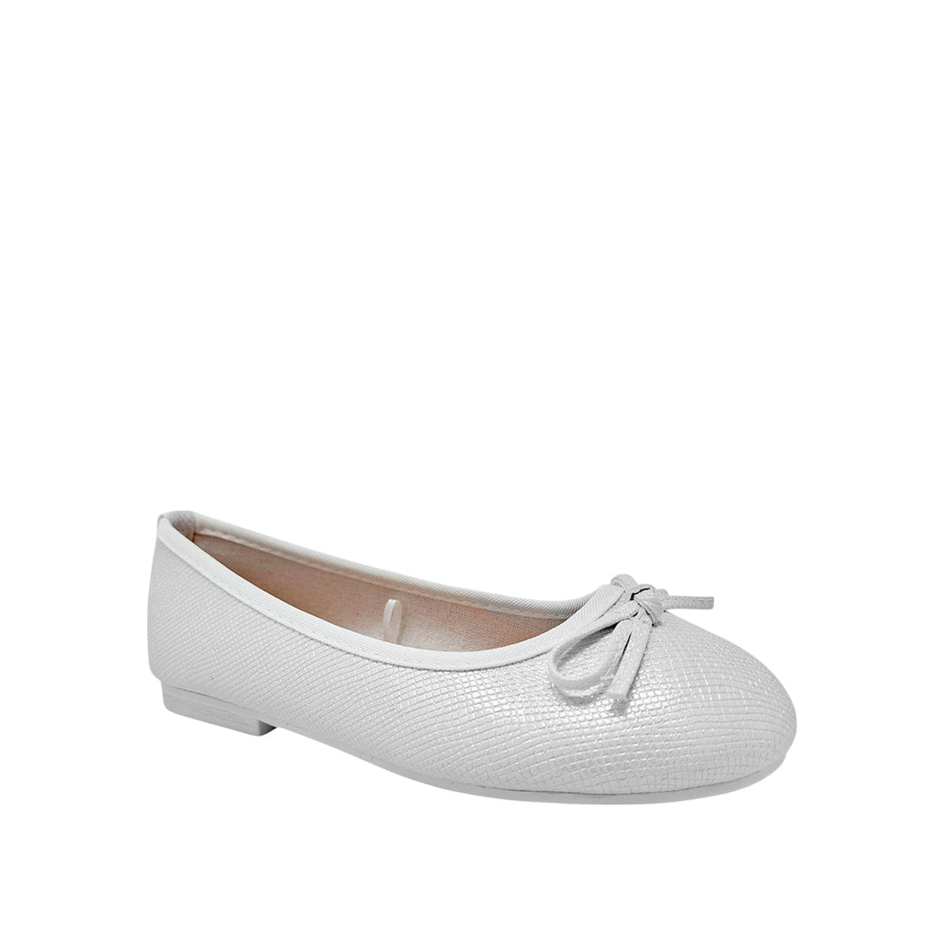Ballerinas Priscila para niña color blanco