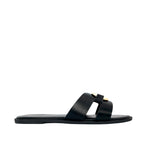 Sandalias flats Mia para mujer color negro