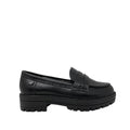 Mocasines Caddy para niña color negro