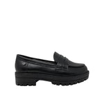 Mocasines Caddy para niña color negro