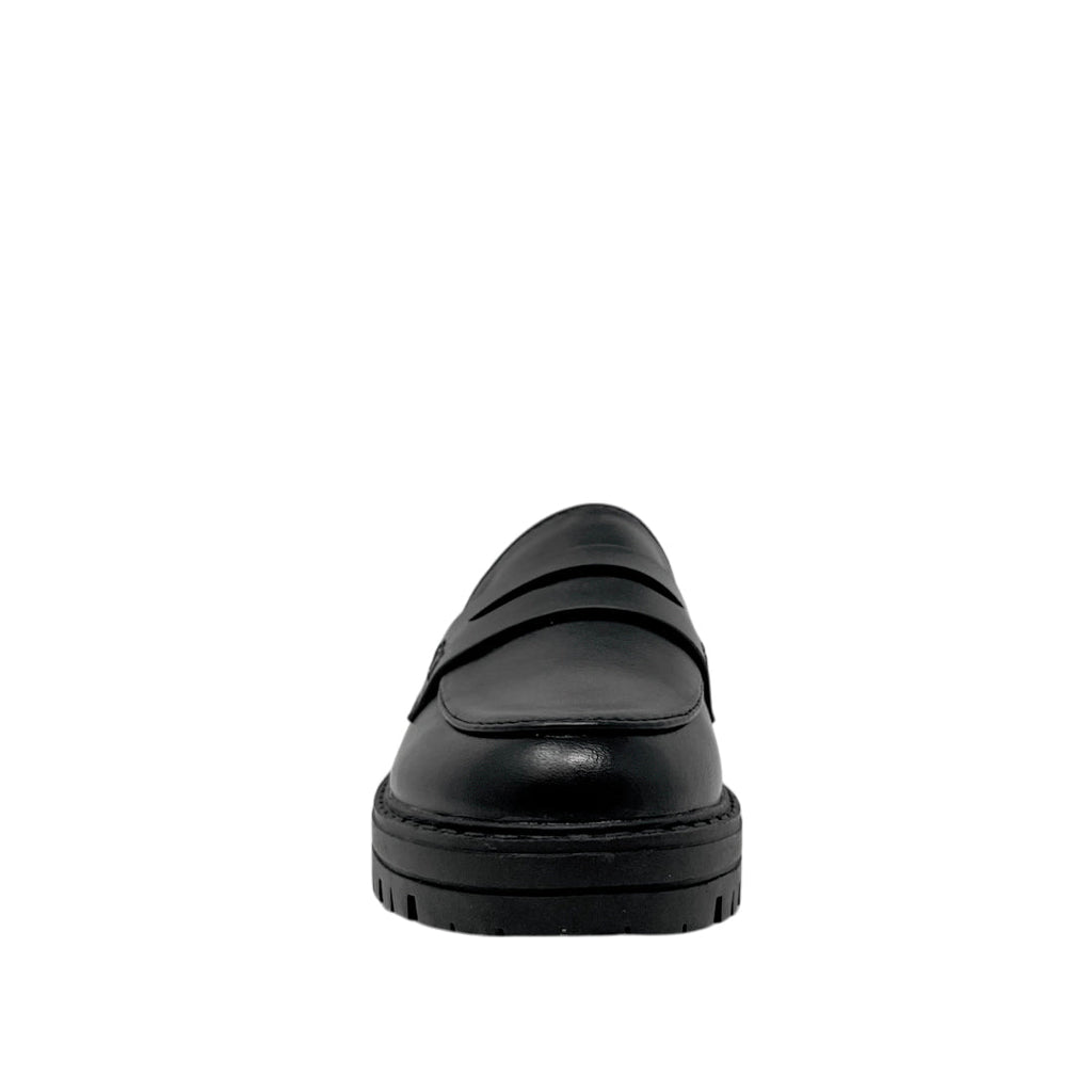 Mocasines Caddy para niña color negro