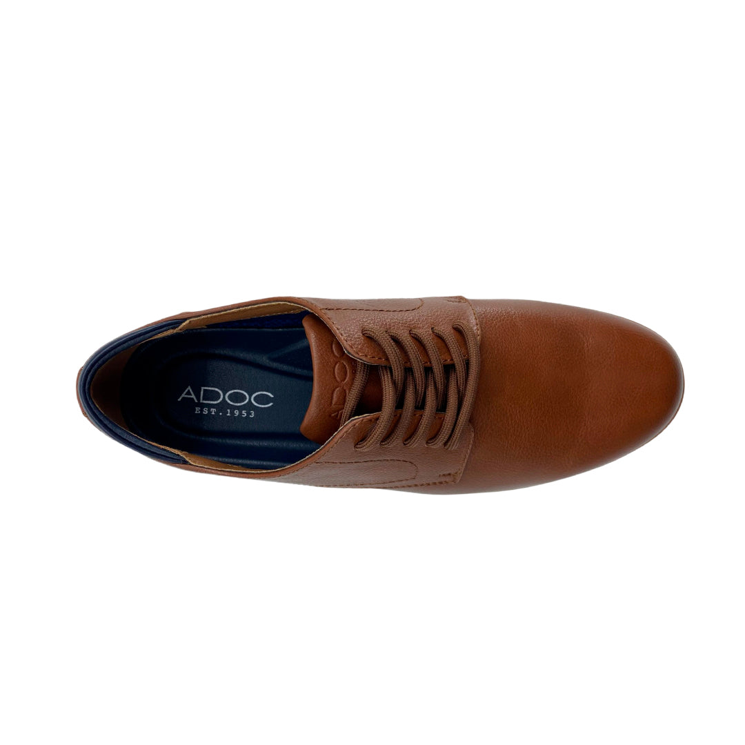 Derby shoes Leandro para hombre color tan