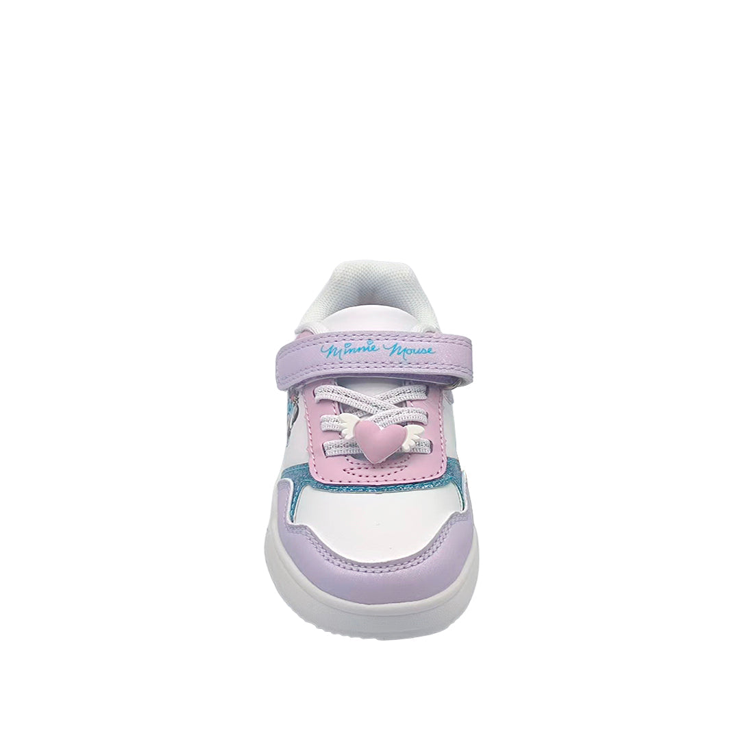 Tennis Minnie para niña color rosado
