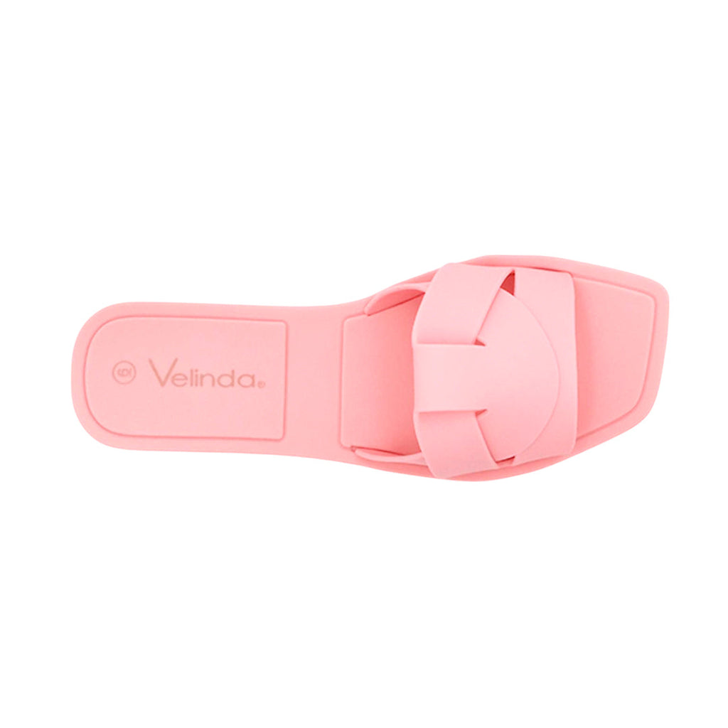 Sandalias flats Nina para mujer color rosado