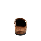 Sandalias flats Clogy para mujer color hueso