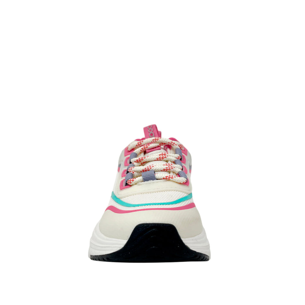 Tennis Grissel para niña color rosado y blanco