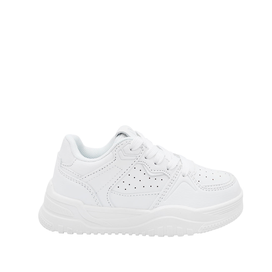 Tennis Gilia para niña color blanco