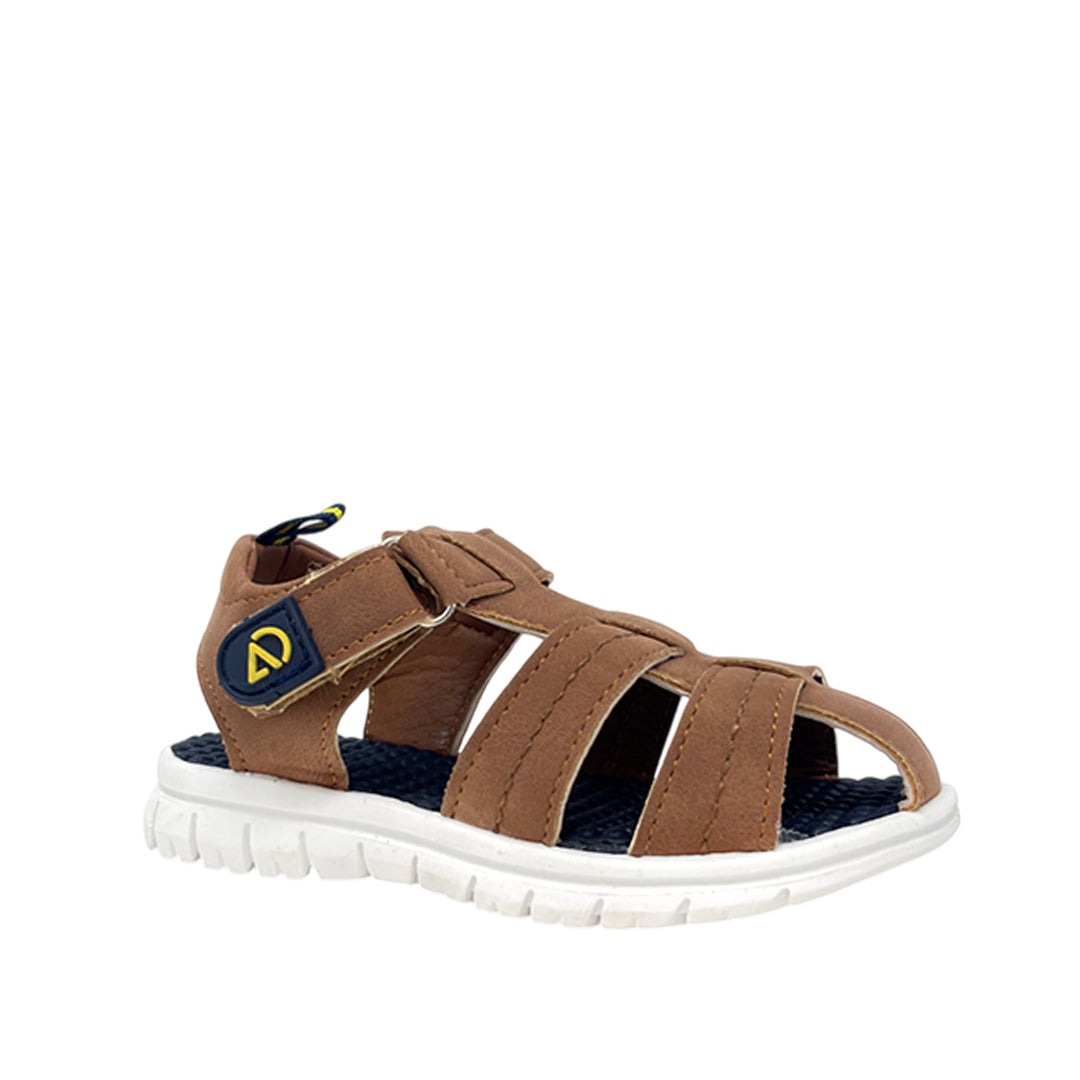 Sandalias Enzi para infante color café