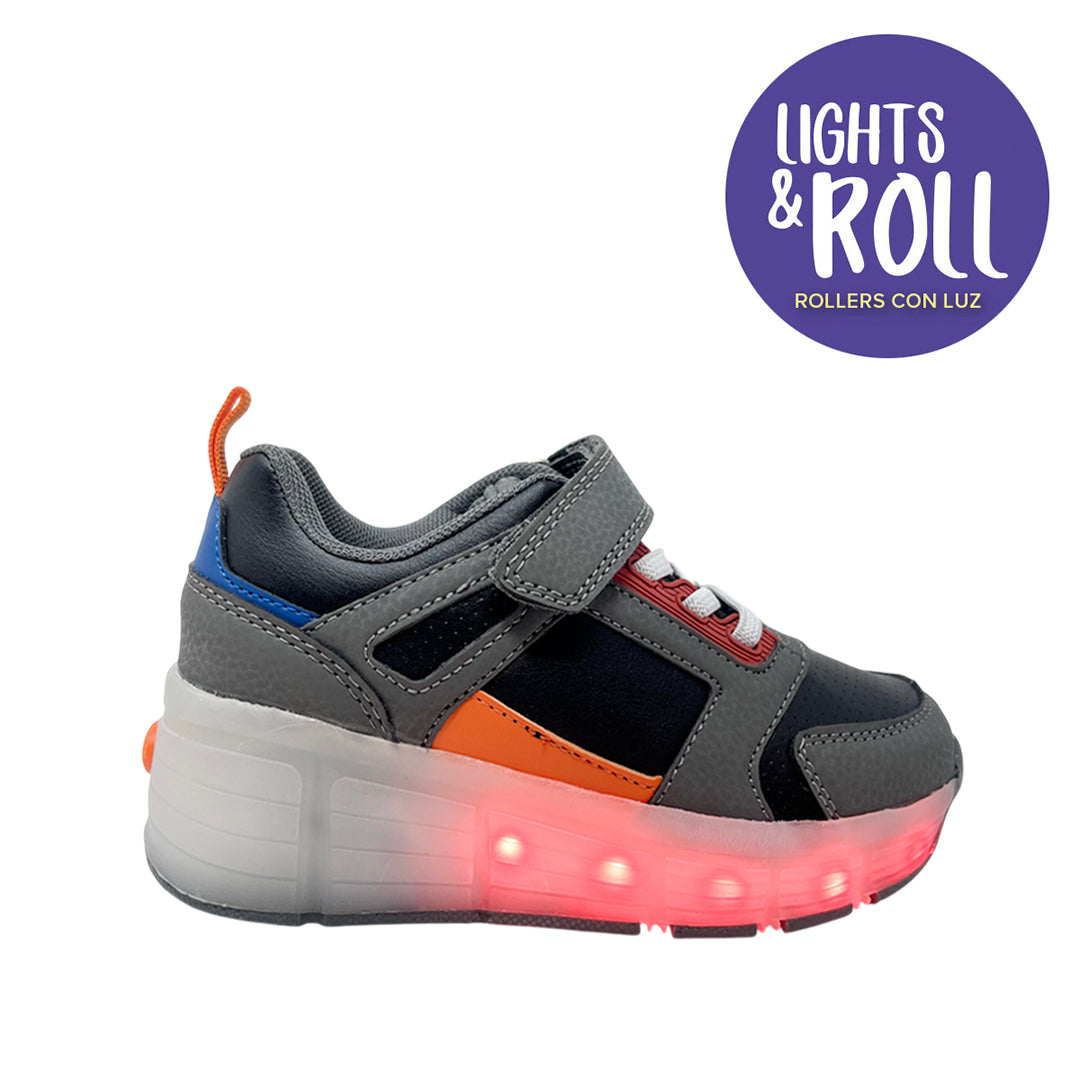 Sneakers Gio para niño color negro
