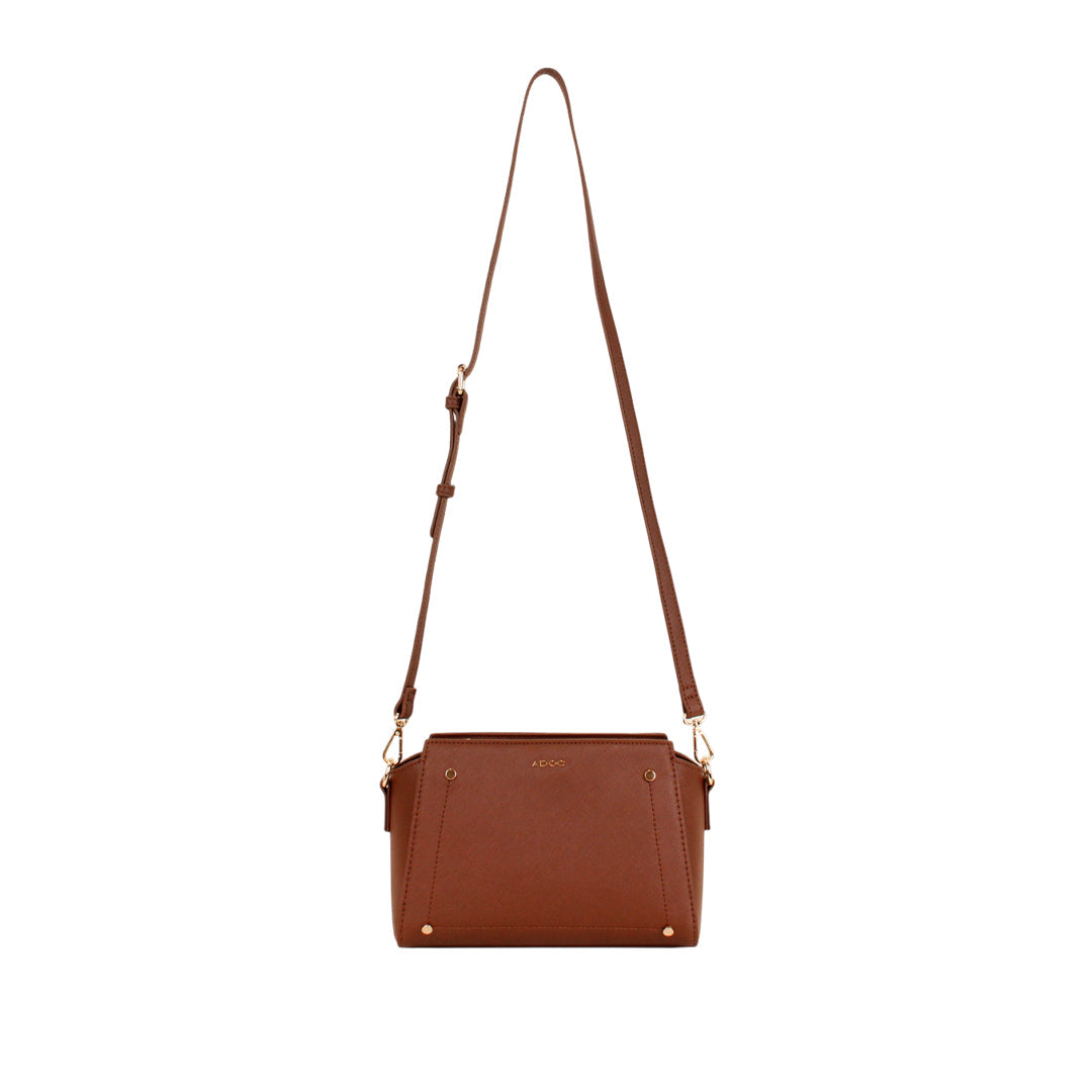 Cartera crossbody Judy para mujer color tan