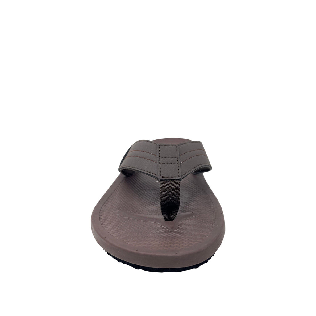 Sandalias slip on Jair para hombre color café