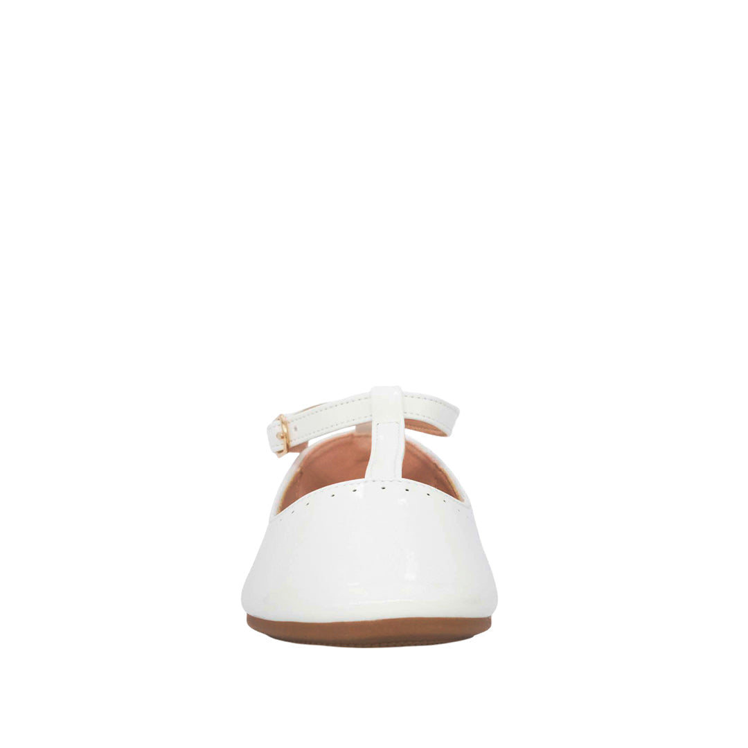 Ballerinas Sandy para infante color blanco