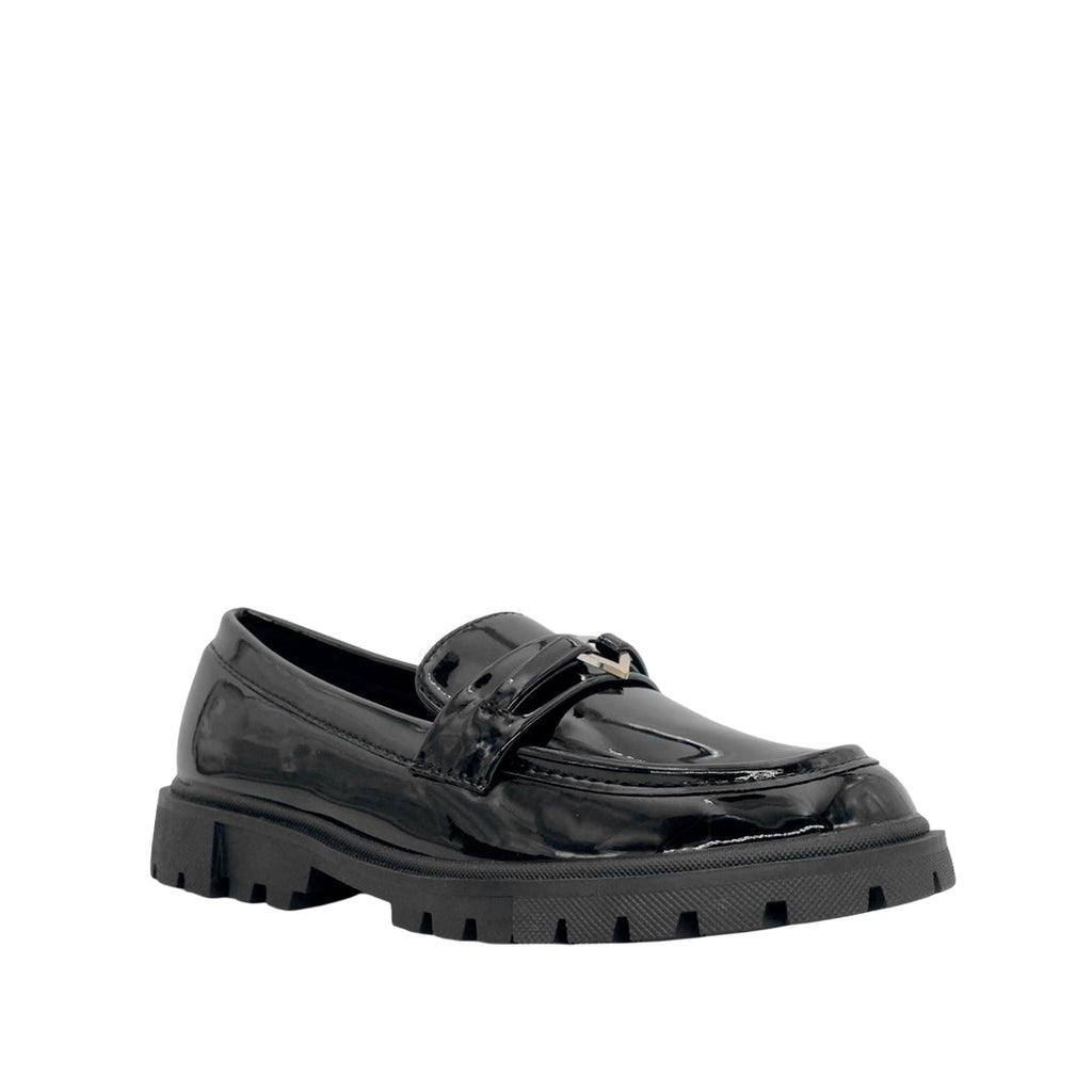 Mocasines Celine para niña color negro