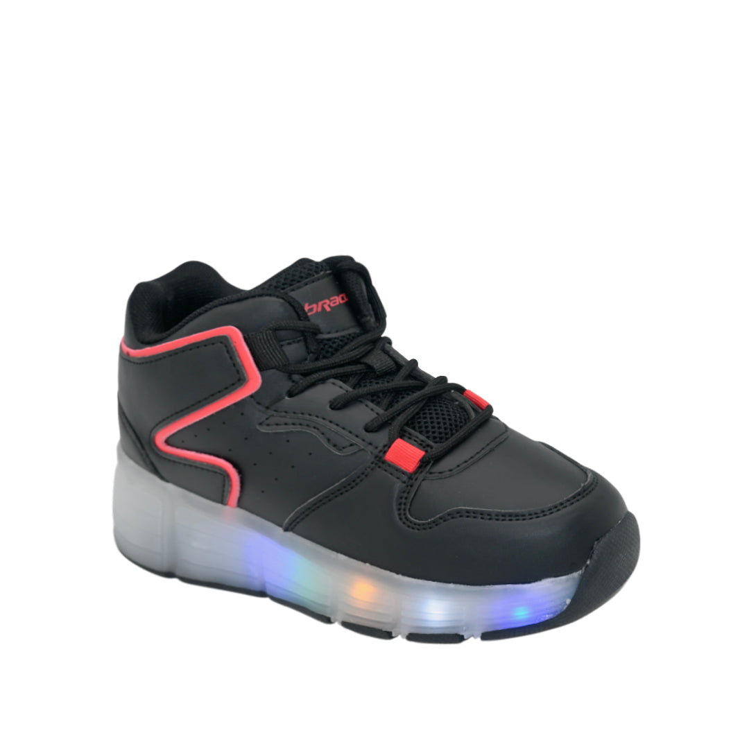 Sneakers Rolo para niño color negro