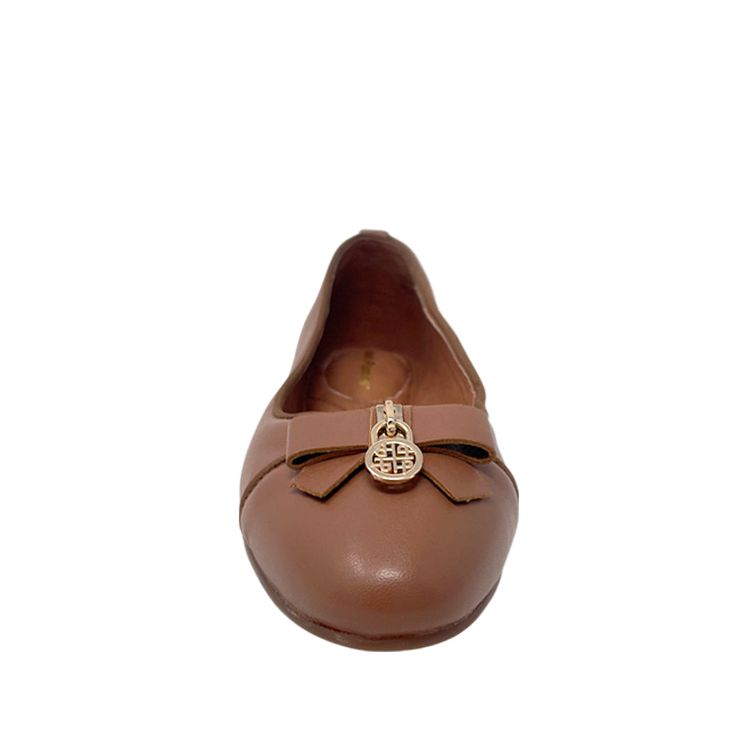 Ballerinas Zafra para mujer color tan
