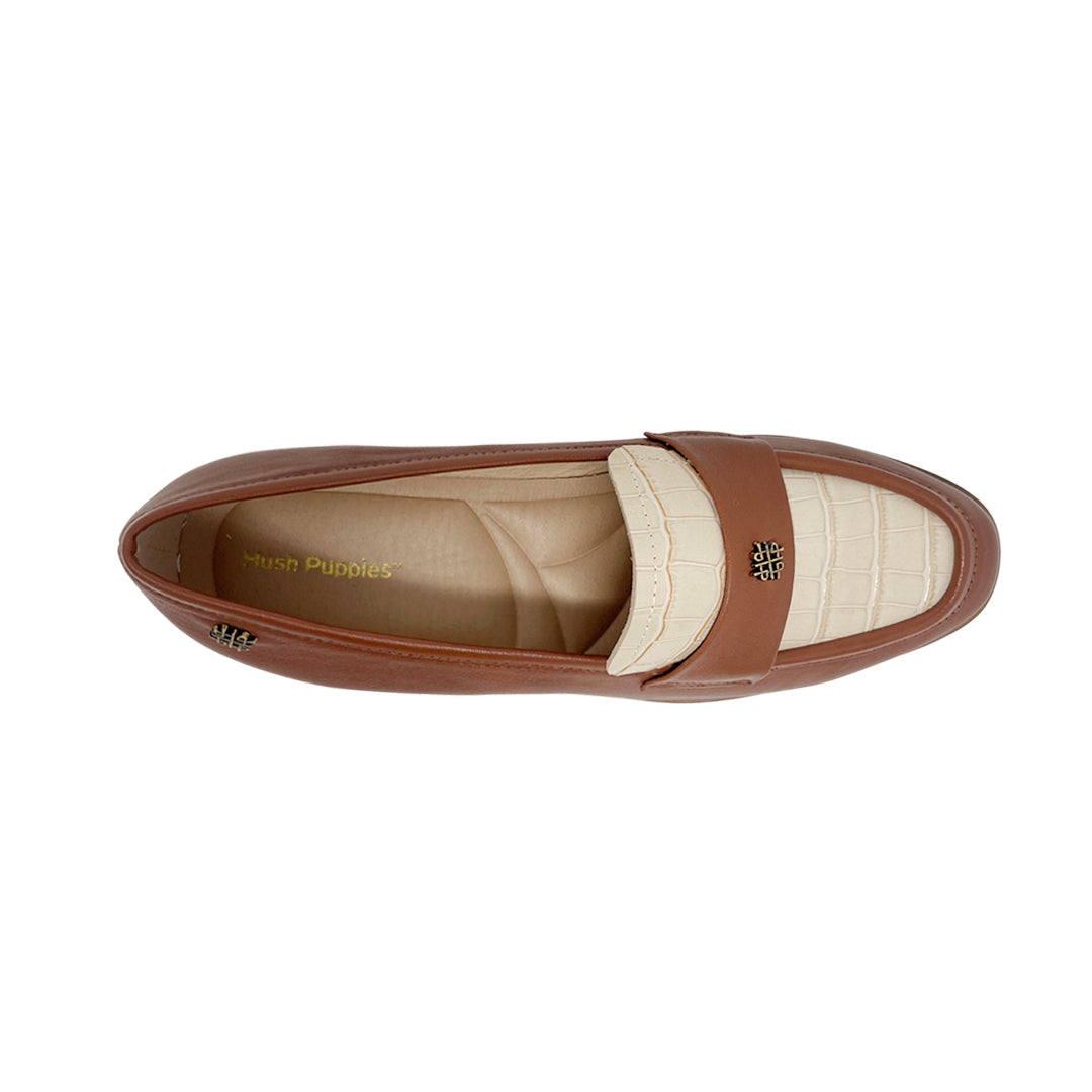 Mocasines Eleonora 3 para mujer color tan