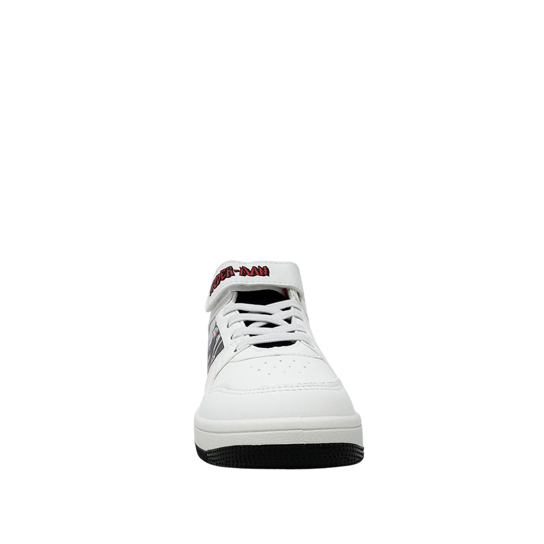Sneakers tipo botín Spider para niño color blanco