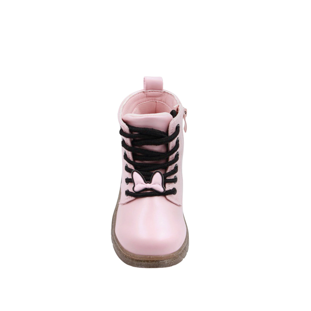 Botas Minnie para niña color rosa
