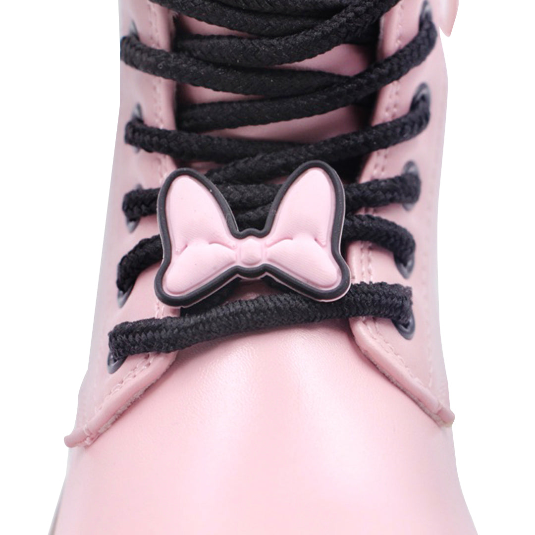 Botas Minnie para niña color rosa