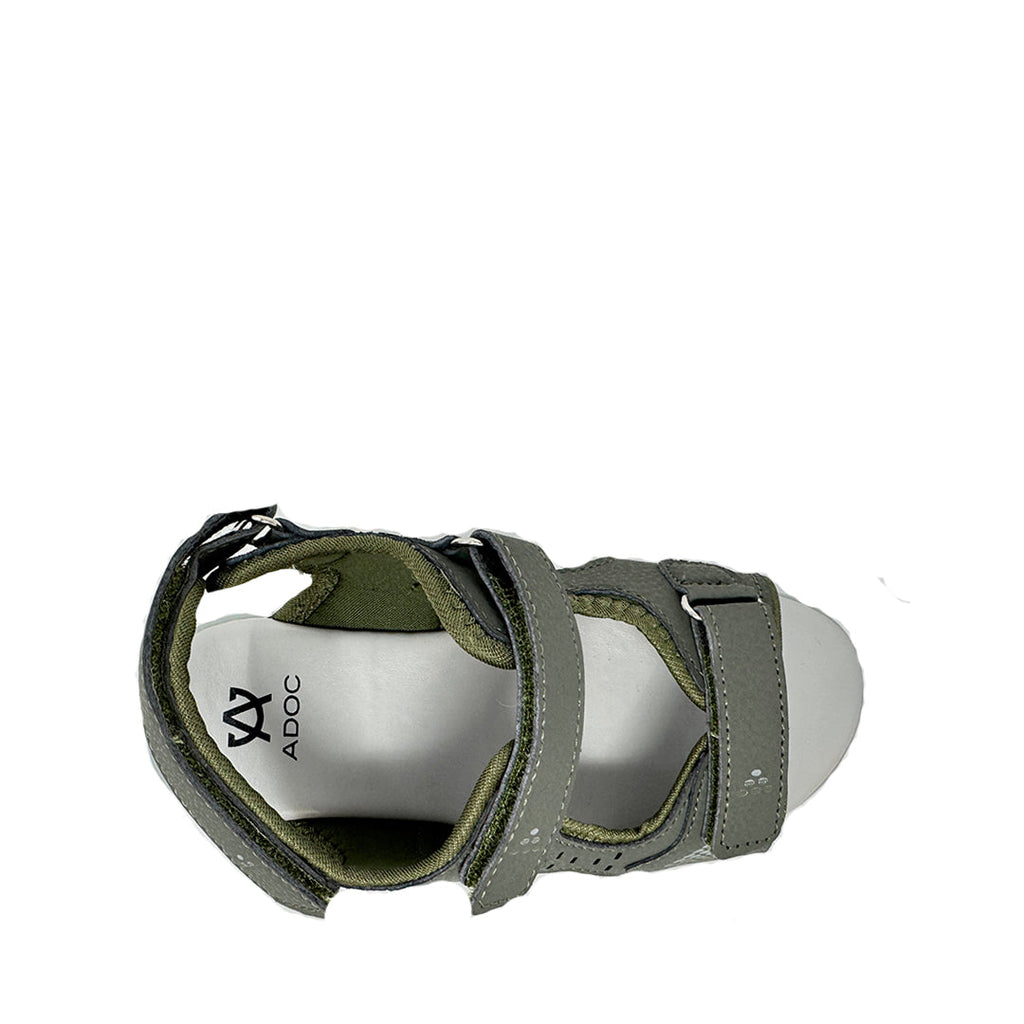 Sandalias Weber para niño color olivo