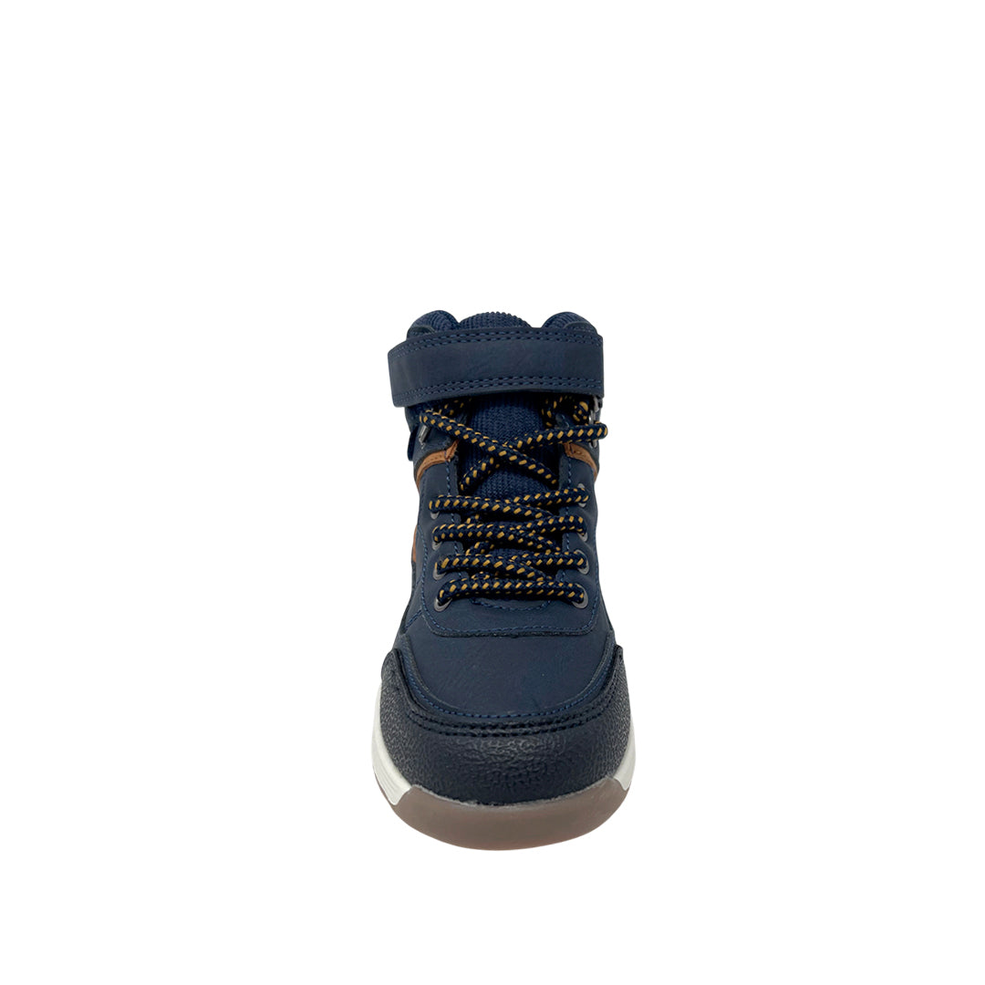 Sneakers tipo botín Wright para niño color navy
