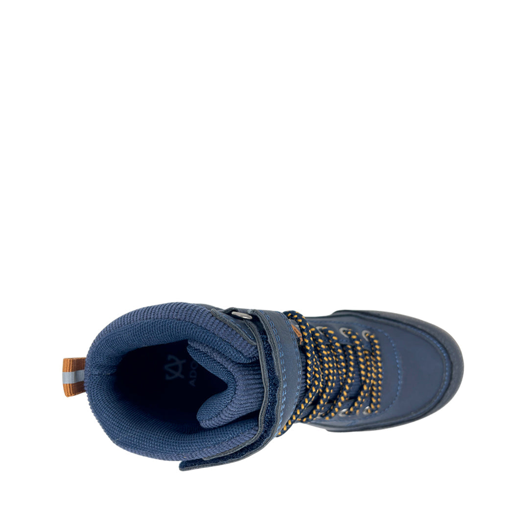 Sneakers tipo botín Wright para niño color navy