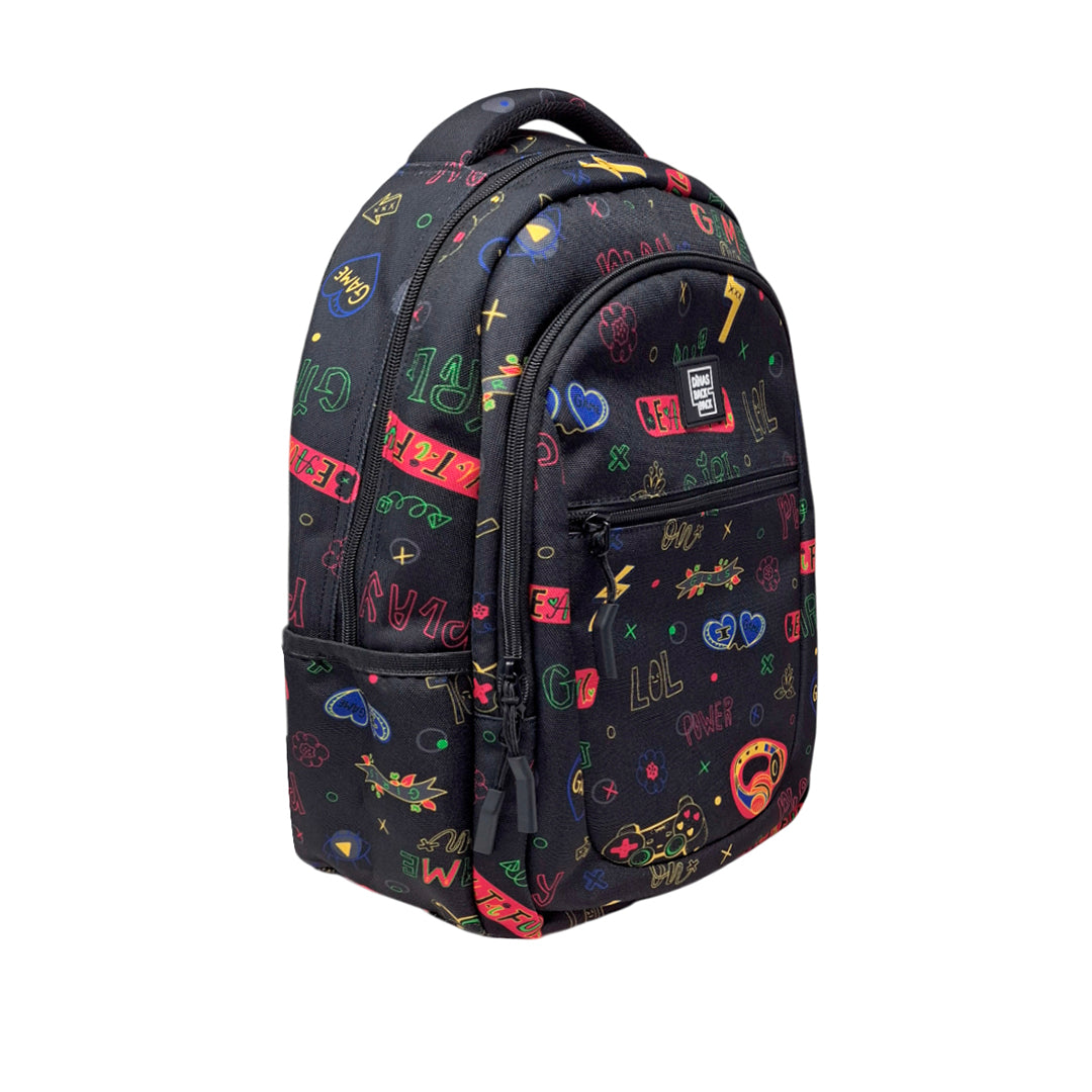 Mochila Jace unisex color negro