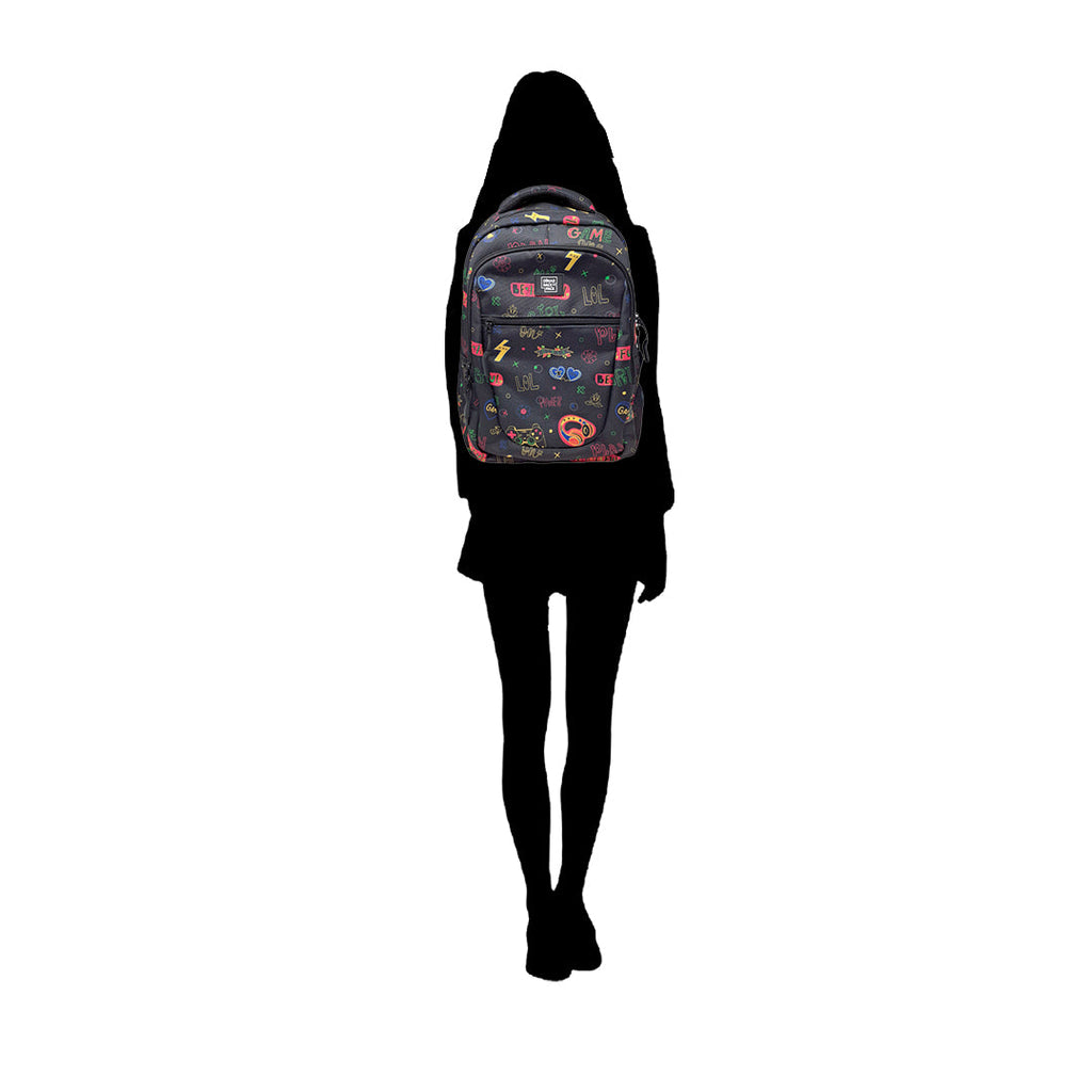 Mochila Jace unisex color negro