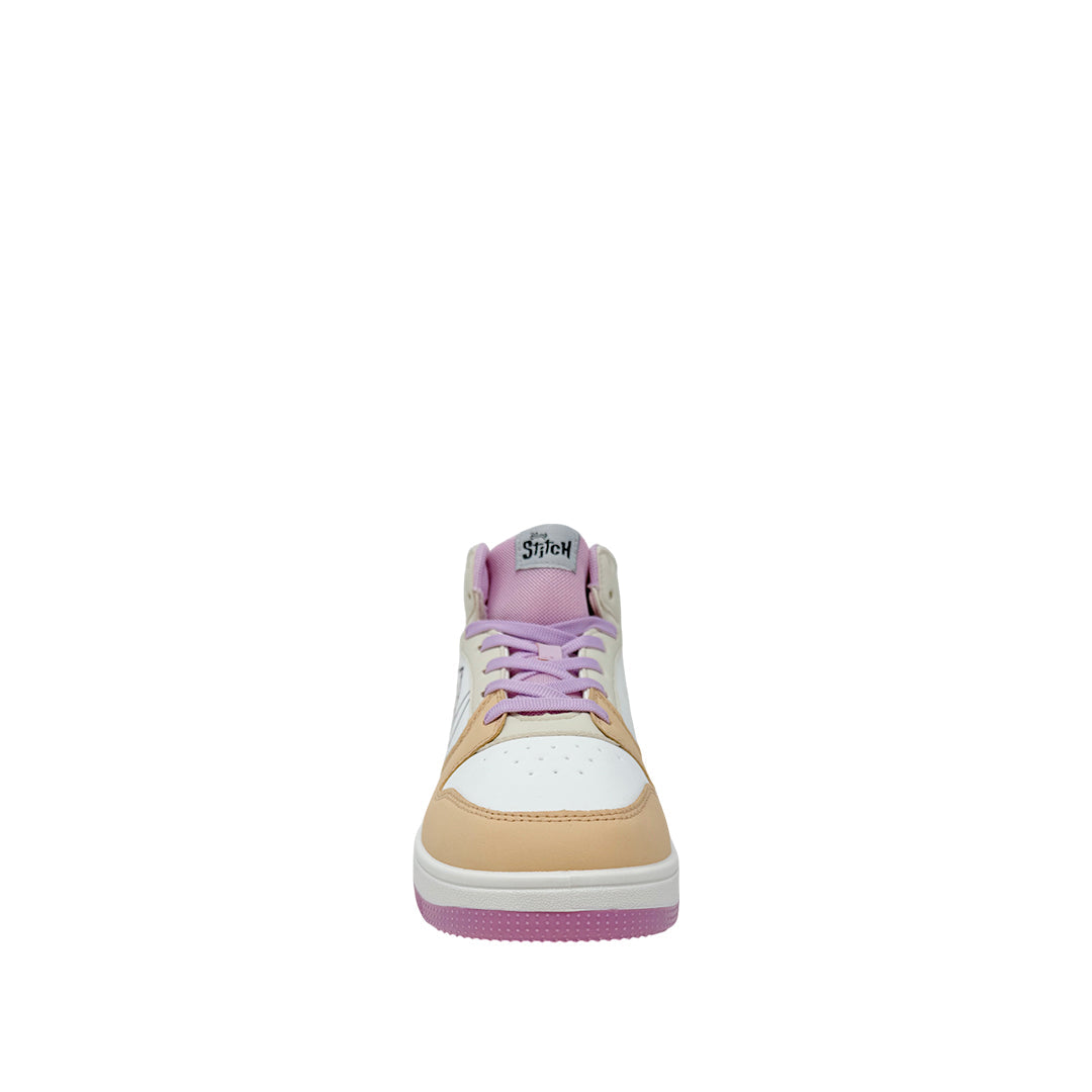 Sneakers tipo botín Stitch para mujer color multi