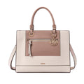 Cartera tote Zina para mujer color hueso