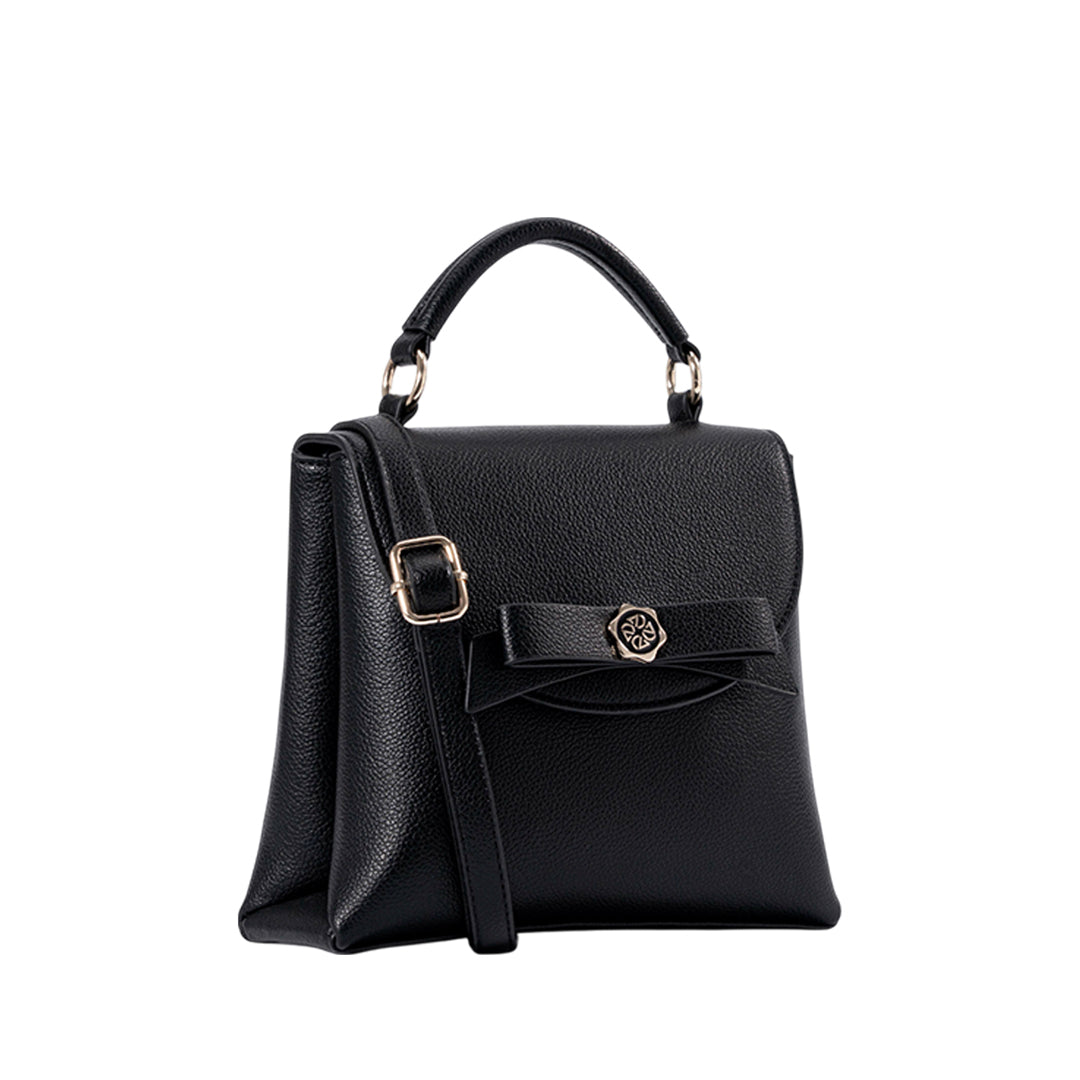Cartera crossbody Toni para mujer color negro
